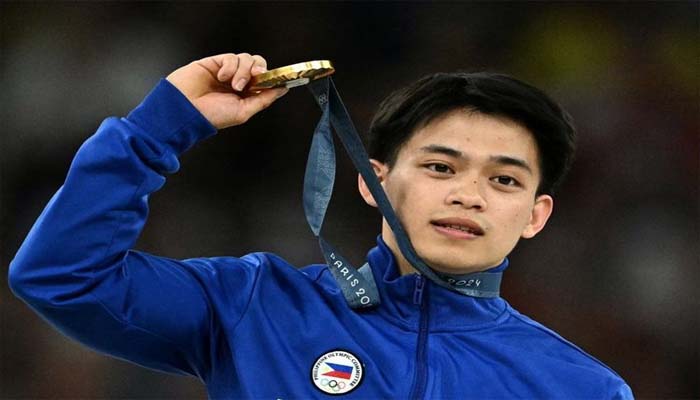 Filipina Sabet Medali Emas Perdana di Olimpiade Paris 2024